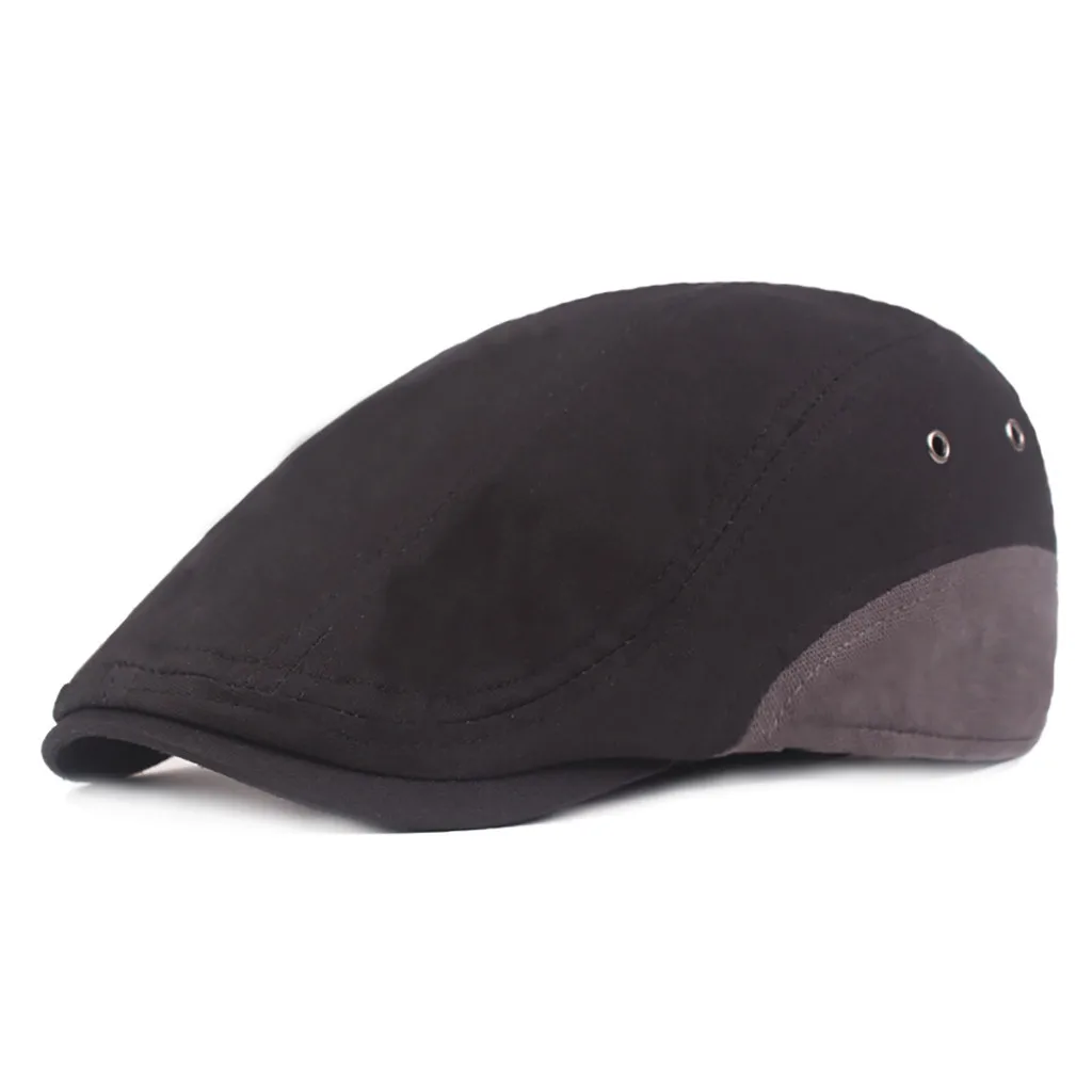 Мужские береты на плоской подошве Newsboy Baker береты Duckbill Golf для вождения берет homme casquette теплый берет homme# es