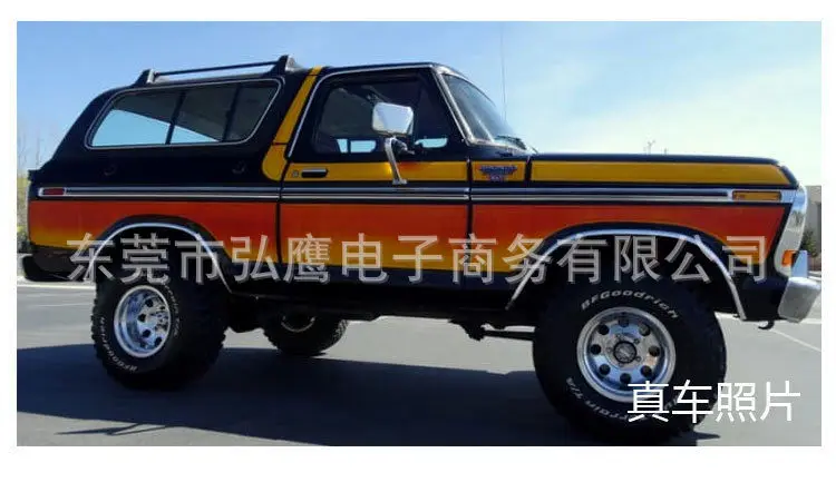 Новые продукты, горячая Распродажа, Traxxas TRX4, Ford, металлическое украшение, край, Полоска, окно, окаймленное, дизайн, зеркало заднего вида, объектив