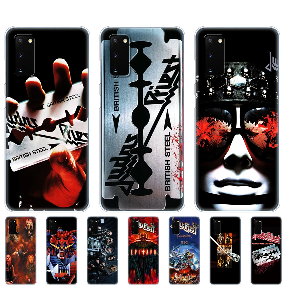 Custodia Per Samsung Galaxy S20 Plus Ultra S10 Lite Cover Per Telefono Per Samsung Note 10 Plus Lite Custodia Judas Priest British Steel Rob