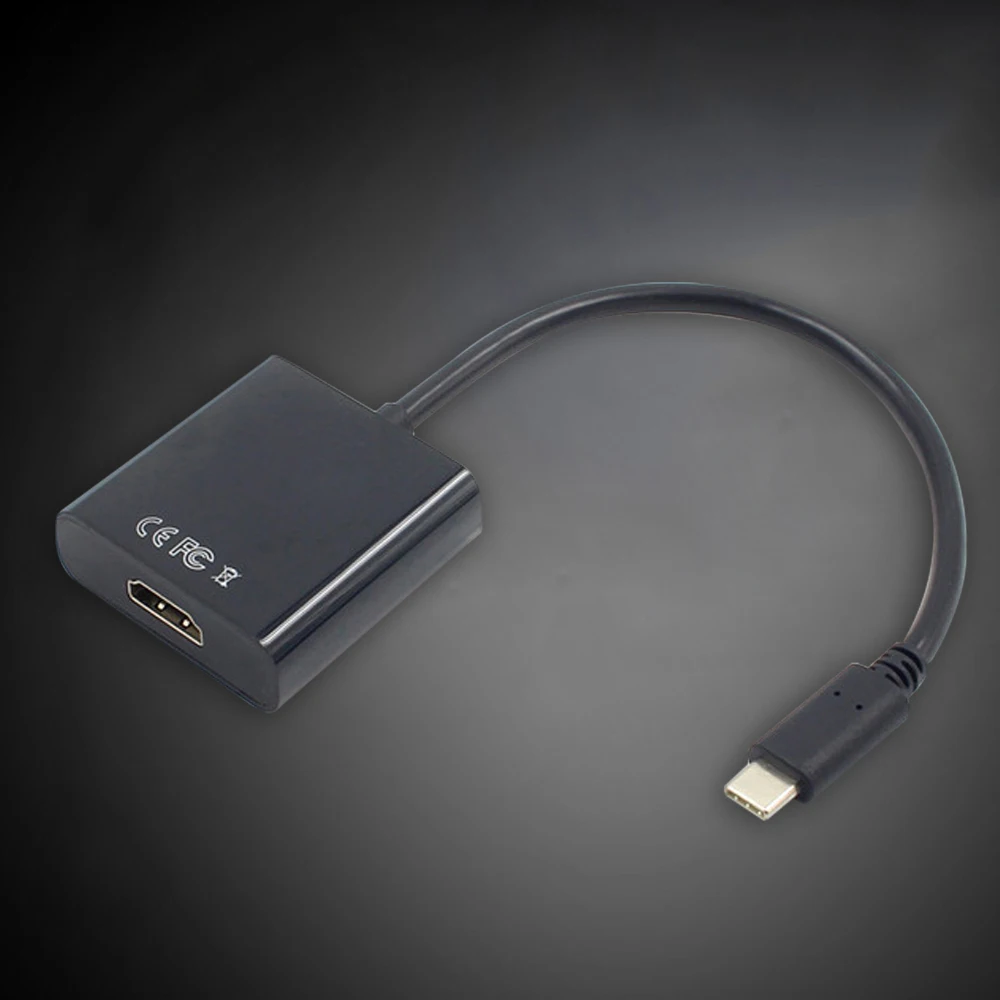 Тип C USB-C к HDMI/VGA/DVI USB концентратор мужчин и женщин конвертер для ноутбука телефон HDTV монитор проектор