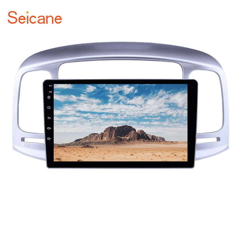 

Seicane Autoradio HD Navi 9" Android 8.1 Stereo for Hyundai Accent 2006-2011 Head Unit with Bluetooth Music AUX WIFI support DVR