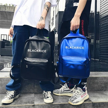 

Korean Harajuku schoolbag male ins Super Fire Sports Leisure Street Backpack Campus Middle School Students Travel Backpack