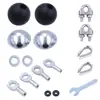 Gym Machine Accessories 5 MM Cable Ball Stopper Interface Port Components Fitness Equipment Chain Wire Port Joint Parts 1
