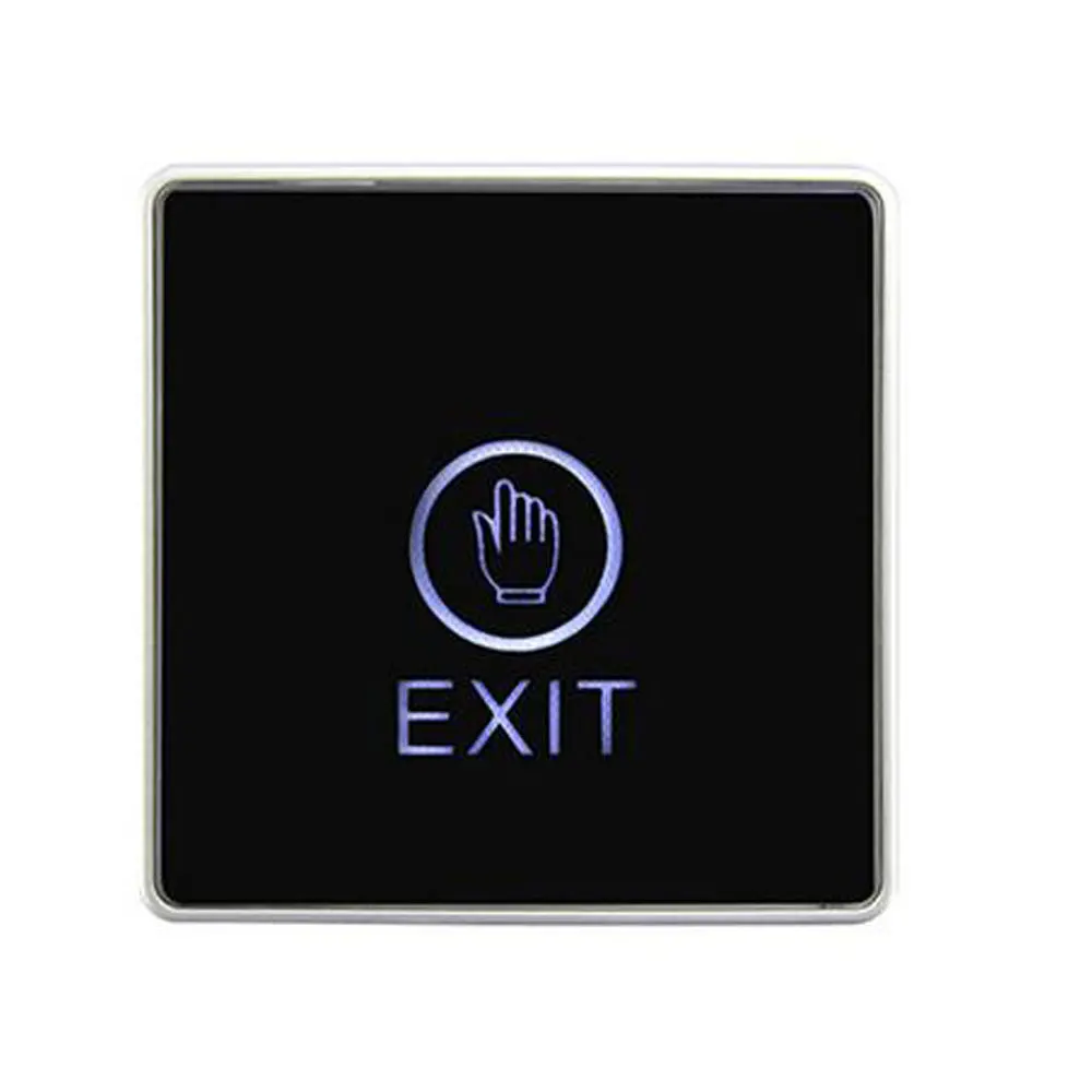 Сенсорная кнопка для выхода, акриловая панель, нет/NC/COM выход, синяя задняя световая электрическая кассета