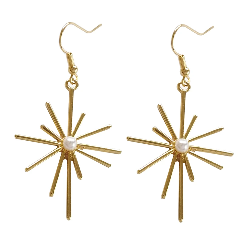 New Fashion Irregular Metal Fan Frosty Wind Earrings Temperament Hip-hop Street Shot No Pierced Tide Ms. Ear Clip | Украшения и