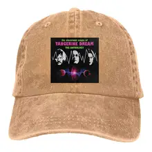 Tangerine Dream модная повседневная Регулируемая ковбойская шляпа бейсболка для мужчин и женщин Черная