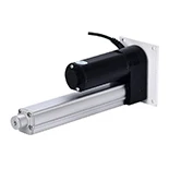 haste telescópica 150mm 200mm, atuador ajustável, 230v 1000n