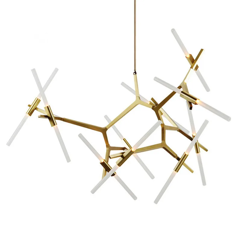

Italian novelty design style LED Chandelier Modern LOFT industrial firefly branches tree Chandeliers for Cafe Bar Living Room