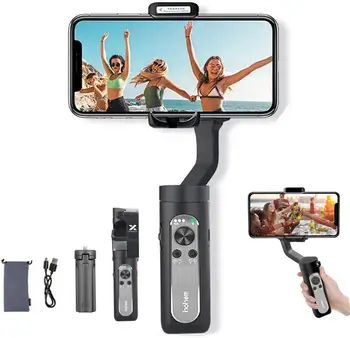 

Hohem iSteady X Smartphone Gimbal 3-Axis Handheld Stabilizer Compatibe with Smartphone