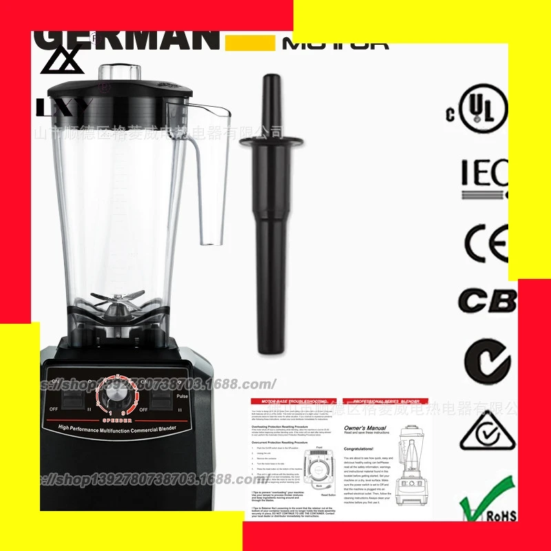 

3L Heavy Duty Commercial Blender Professional Blender Mixer Food Processor Japan Blade Juicer Ice Smoothie Machine2200w
