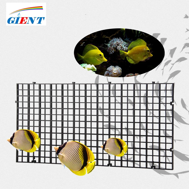 Durevole Griglia Per Pesci In Plastica Supporto Per Divisori Serbatoio Per Pesci Vassoio Per Uova Cassa Per Acquario Filtro Per Acquario Pannello Infe