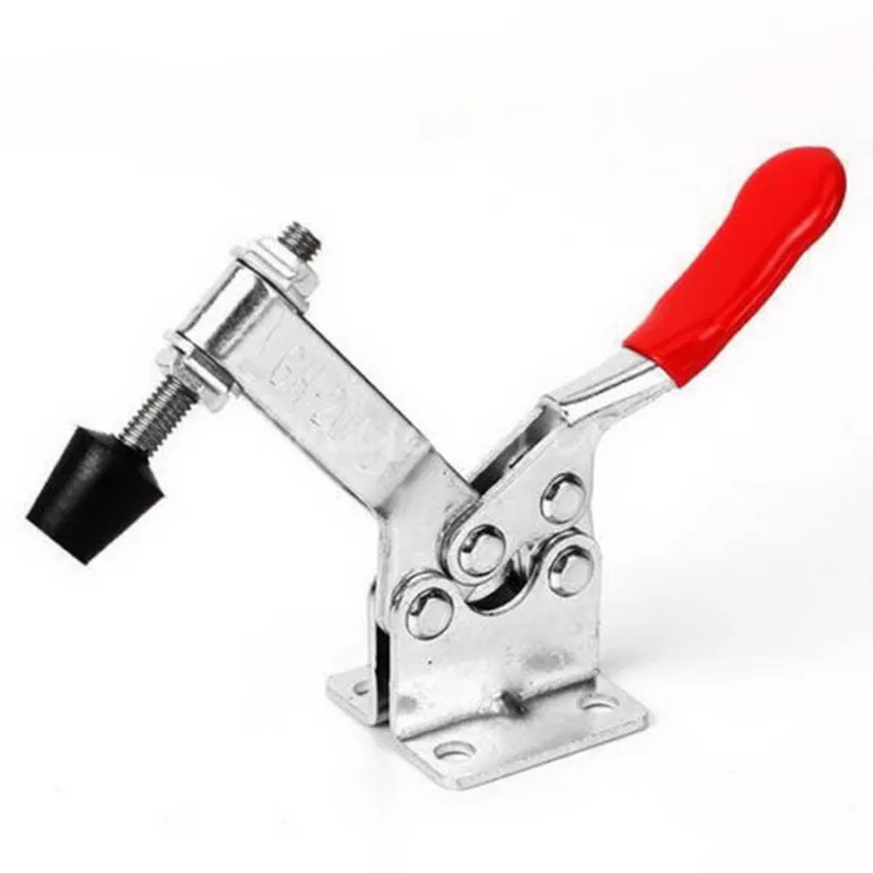

1PCS Quick Clamp GH-201B Horizontal Toggle Release Tool Holding 90Kg/198Lbs for Machine Operation Hand Tools