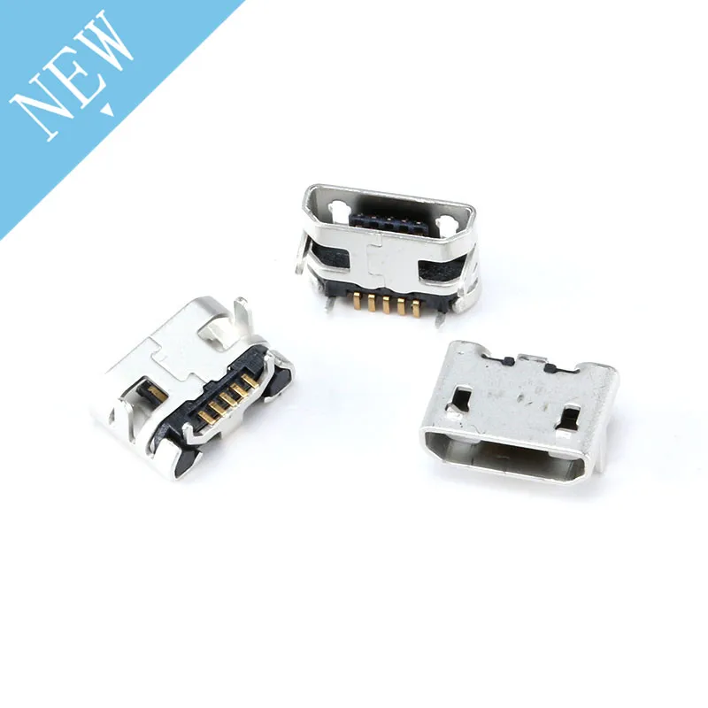 20 штук Micro USB разъем 5 контактный usb разъём зарядного устройства так и для женского