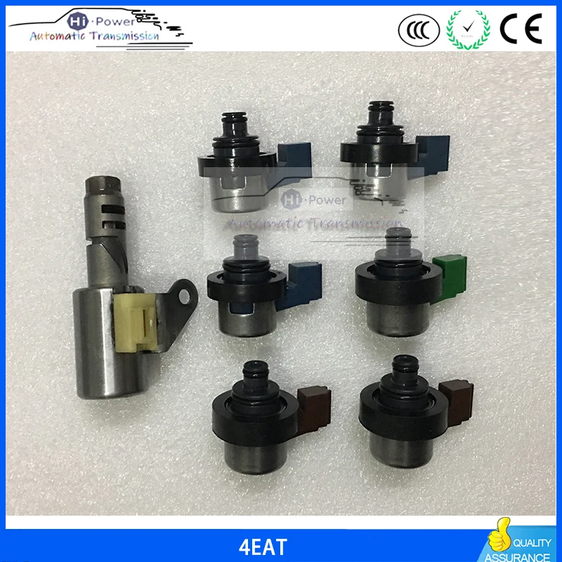

7PCS Automatic Transmission Shift Solenoid 31705AA440 31705AA441 31705AA4419L 4EAT for Subaru Forester for Outback 2001-2010