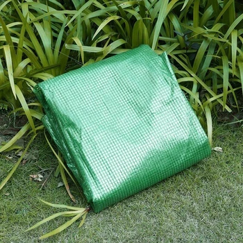 

Without Stand PE Mesh Cloth Gardening Large Shelf Steeple Walk In Plant Green House Covers 143*143*19cm