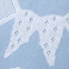 Baby Blankets 100%Cotton Plaid Knitted Newborn Girl Boy Stroller Wrap Swaddle Cute 3D Rabbits Pom Pom Infant Bedding Crib Quilts 6