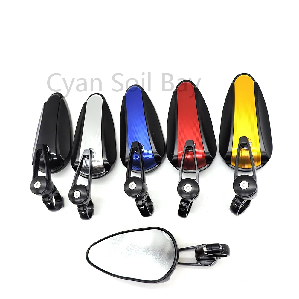 

Convex mirror Convex mirror Aluminum Universal Motorcycle Rearview Mirrors Motorbike Scooter Side Mirrors