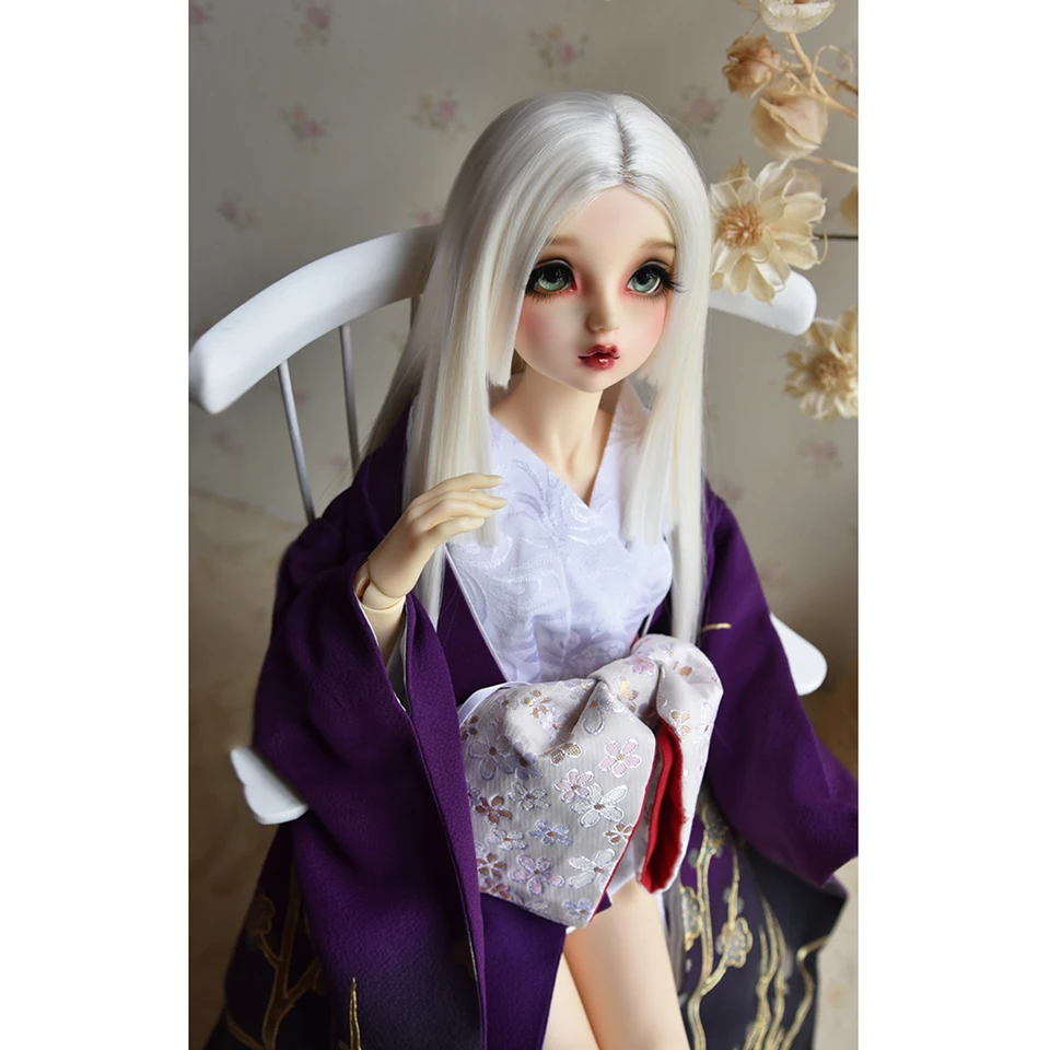 Bybrana Bjd парик Sd куклы высокотемпературные волосы для девочек Супер элегантные и