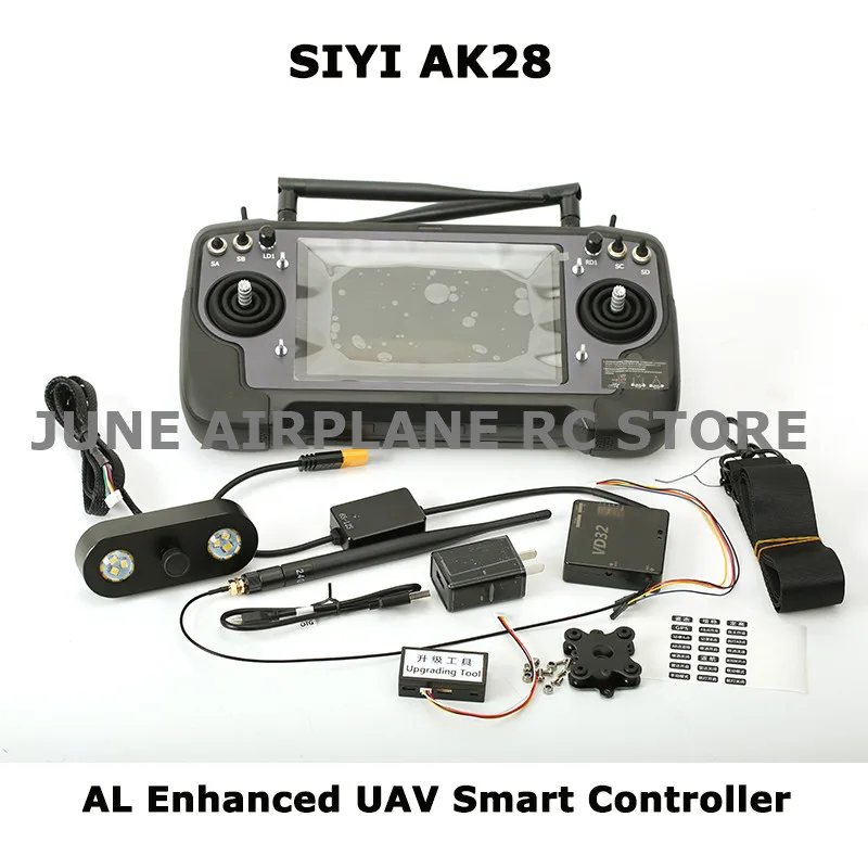 SIYI AK28 AI расширение дистанционного Управление с iUAV операционная система 3 в 1 FPV камера высокого разрешения GPS