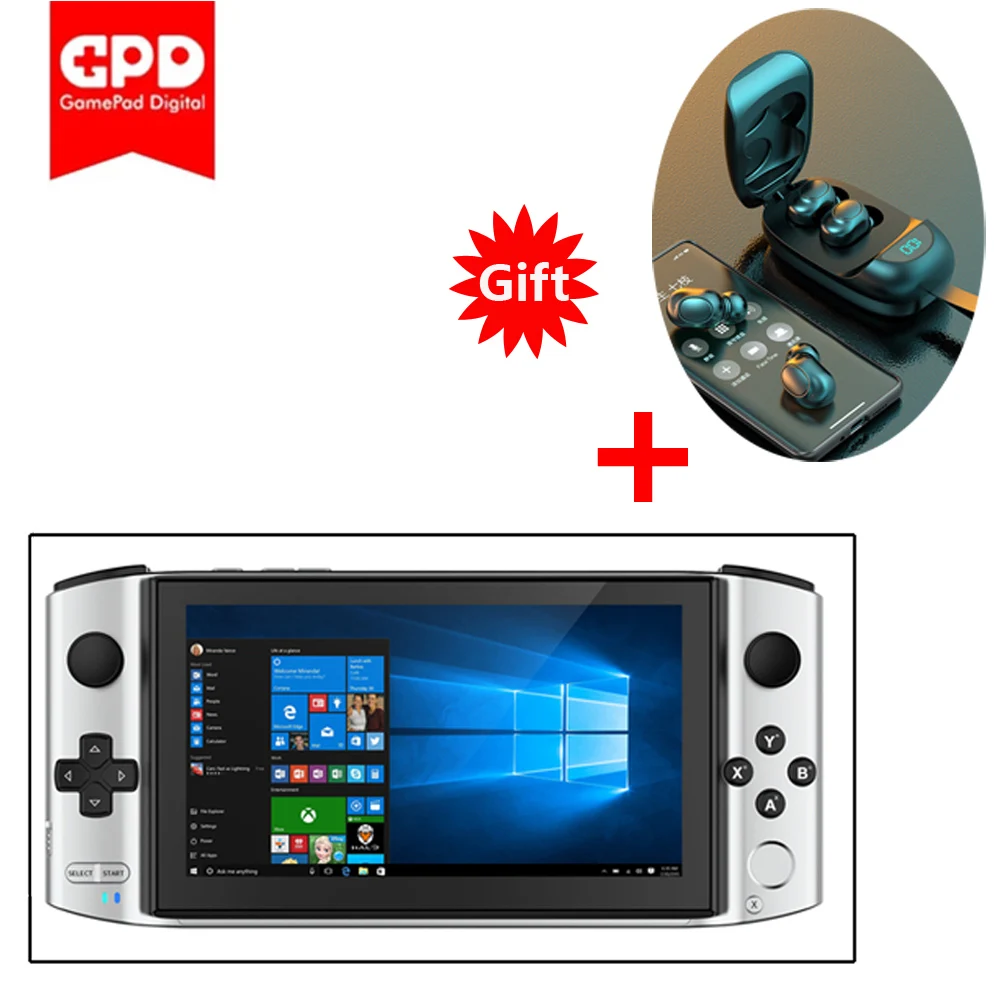 Игровой ноутбук GPD WIN 3 портативный мини-ноутбук с сенсорным экраном ЦП Intel Core i7 RAM 16