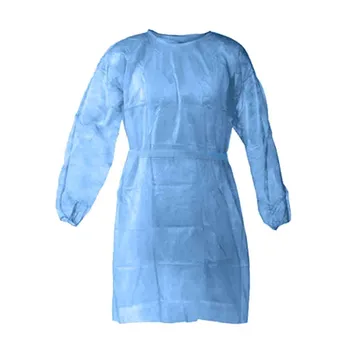 

2020 Outdoor Protective Isolation Gown Disposable Isolation Clothing Anti-spitting Anti-oil Stain Nursing Clothing Yellow Hot