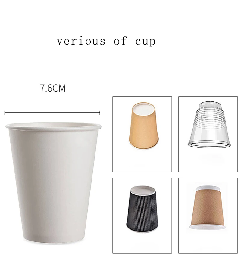 Одноразовый держатель для чашек, автоматический держатель для чашек, диспенсер для воды, держатель для чашек, домашний, Пробивка, бумажная подставка для стаканчиков