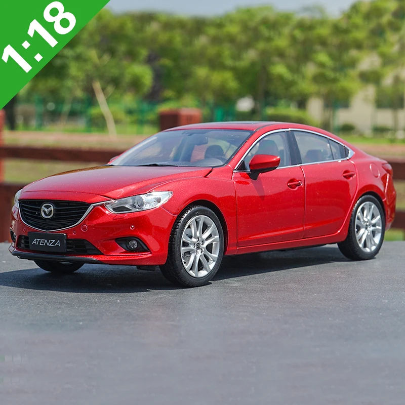 

1/18 MAZDA 6 ATENZA Alloy Diecast Metal Car Model Toys For Baby Christmas Gifts Original Factory Car Toys Collection