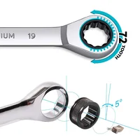 1 Piece Ratchet Combination Metric Wrench Multitool Key Ratchet Spanners Set of Tools Universal Wrench Tool Car Repair Tools 2