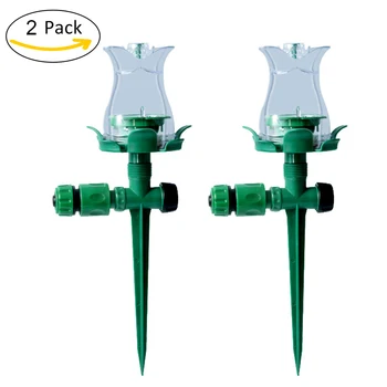 

Sprayer Less Than 6V For Garden Outdoor No Need Wires UV Nozzle Colorful Light Water Sprinkler Lighting