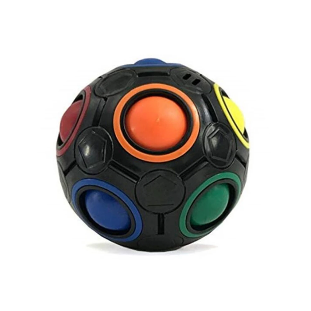Antistress Cube Rainbow Ball Puzzles Football Magic Cube Educational Learning Toys for Children Adult Kids Stress Reliever Toys 9