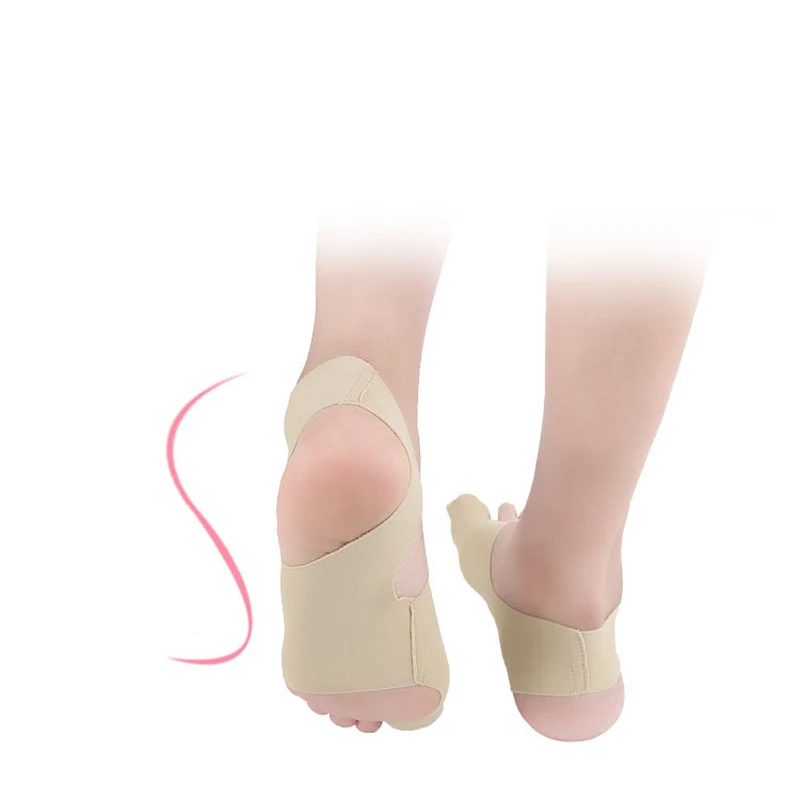 1/2pair Toe Separator Hallux Valgus Bunion Corrector Orthotics Feet Bone Thumb Adjuster Correction Pedicure Sock Straightener
