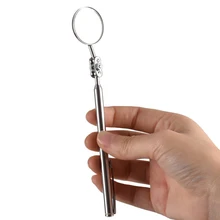 Telescoping-Inspection-Mirror Extension for 360angle-View Diameter-17 30-Mm 49cm Retractable-Length