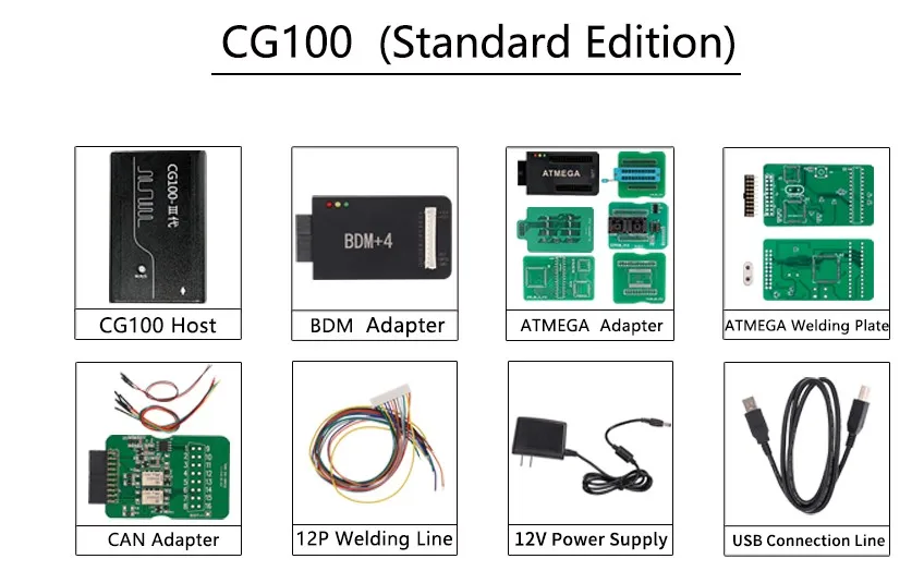 CG100 PROG III устройства для восстановления подушки безопасности все функции Renesas SRS CG100 сброс данных об авариях подушки безопасности инструмент для ремонта данных об авариях подушки безопасности