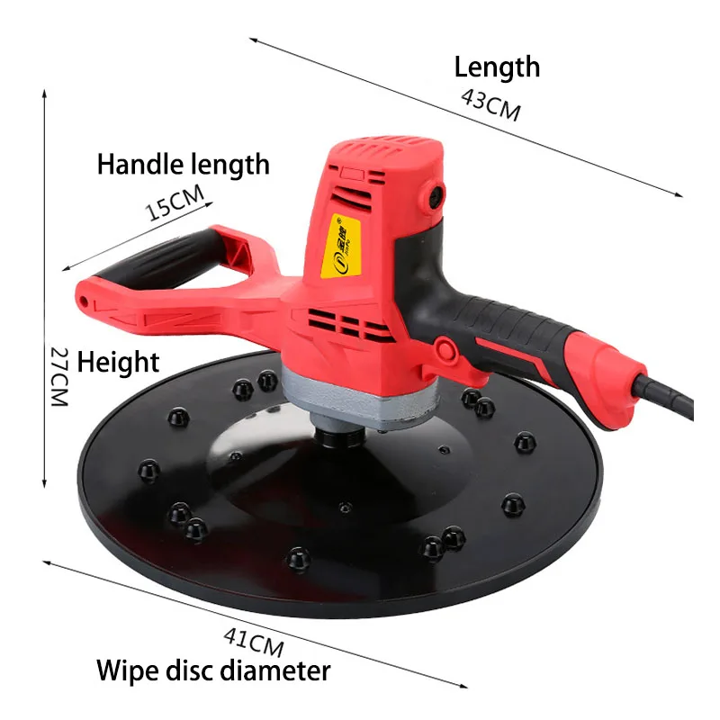 OEM New Style Electric Hand Concrete Plastering Wall Polishing Machine 4000w 220v electric wall chaser groove cutting machine wall slotting machine steel concrete circular saw electric tool set