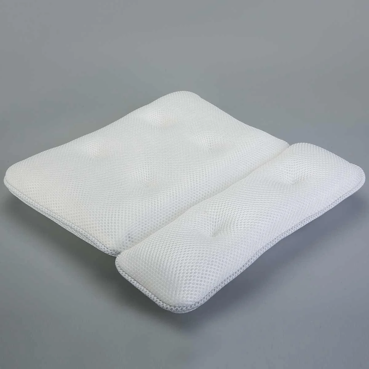 Non-slip домашние подушка для ванны спа Ванная комната подголовник eco-friendly Мощное всасывание чашки 2-Панель Ванна Подушка для ванны гидромассажная Ванна аксессуары