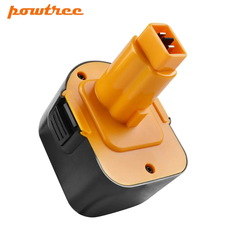 Powtree For Black&Decker Firestorm 12V 3000mAh PS130 Power tool battery Replaceable PS130A A9275 A9252 HP331 HP331K-2 HP331K2 - Цвет: One Pack