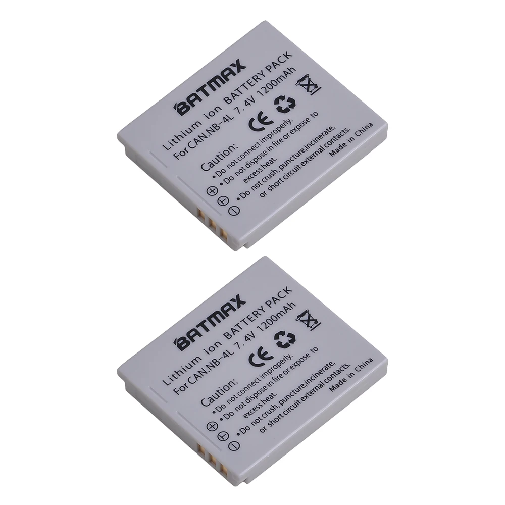 SD750 NB-4L Battery Replacement For Canon Powershot SD630 SD780 SD1000 SD1400 Camera SD960 Microfiber Cloth SD940 IS SD960 SD1100 