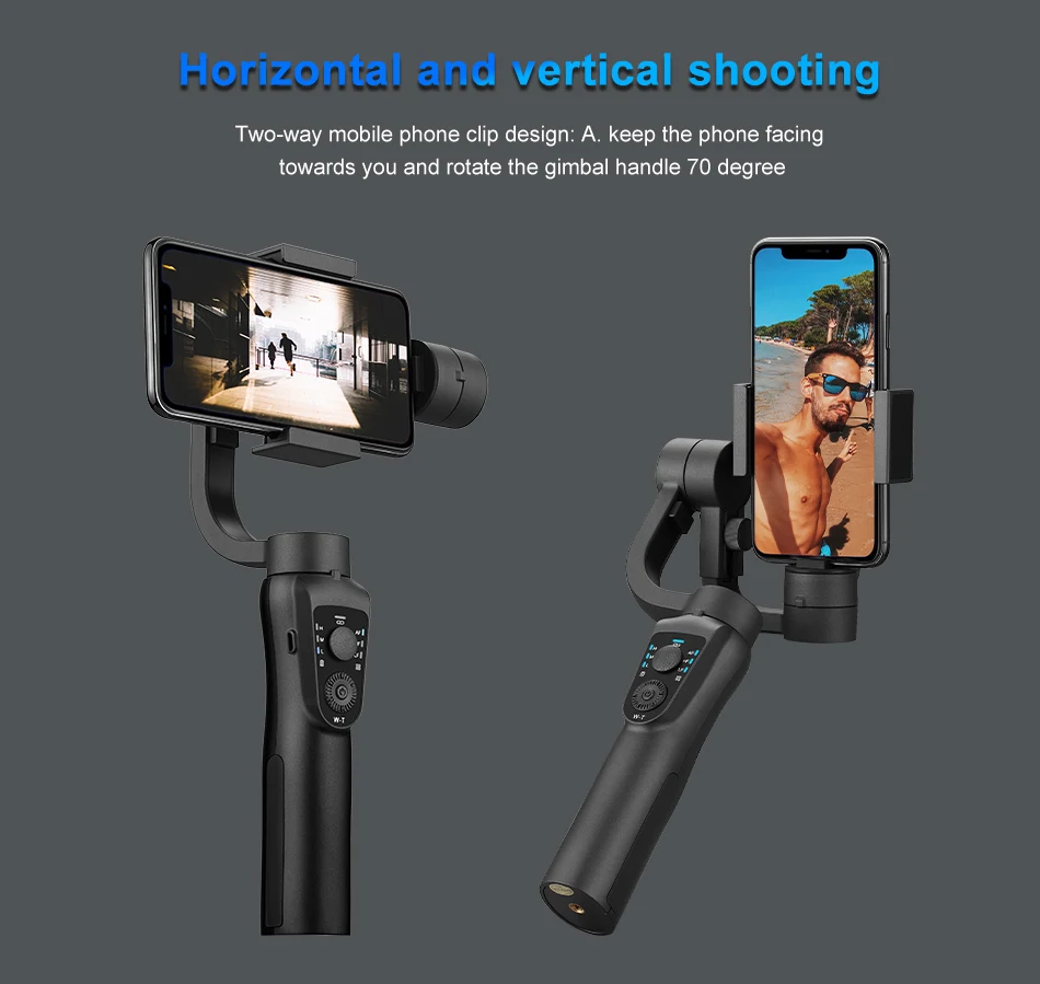 3 Axis Handheld Gimbal Cell phone Stabilizer