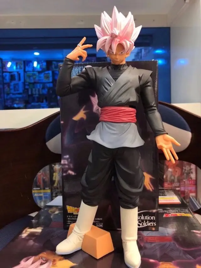 

Anime Dragon Ball Dark Goku Ros Warrior Consciousness Taohong Goku Powder Hair Garage Kit Model