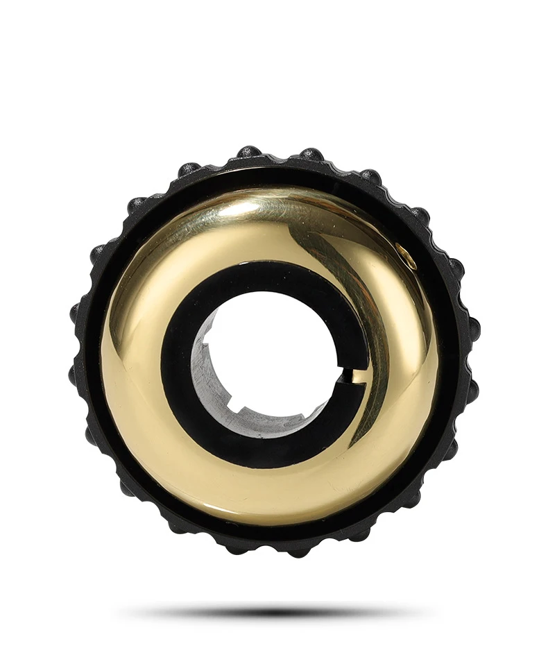 Clochette De Vélo Cachée Sonore - Anneau En Alliage Alu, Acier Inox, 90-100dB - Pour Guidon 22.2-22.8mm, Multicolore