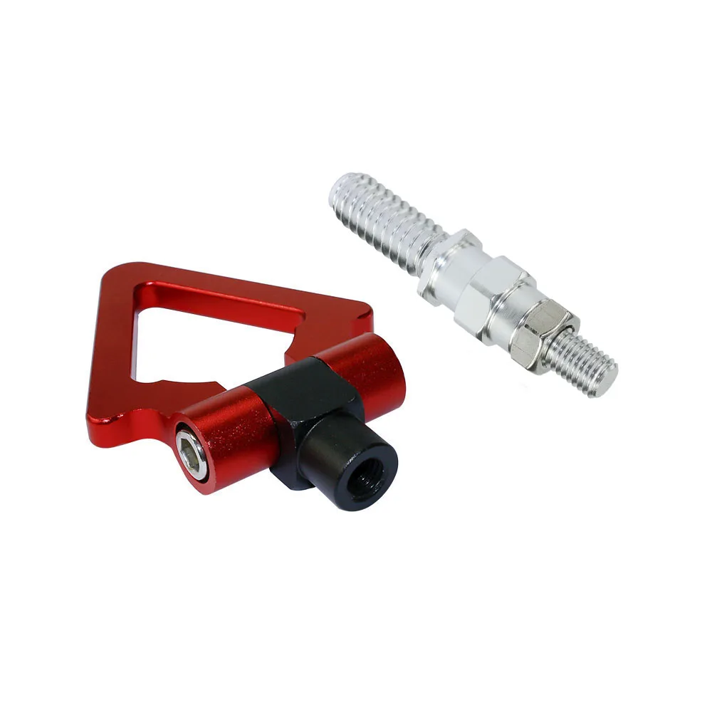 Tow Hook For Bmw European Car Trailer Racing Screw Aluminum Cnc Triangle Ring Tow Towing Hook Race Towing Bars 3