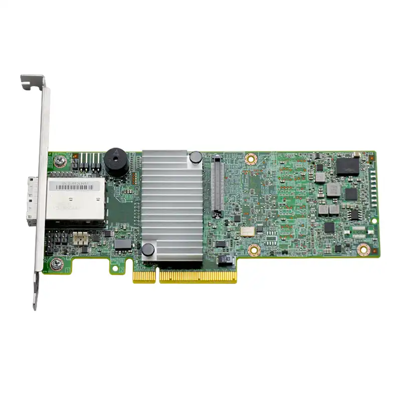 Broadcom MegaRAID SAS 9380-8i8e 1 1200 MBps JBOD SATA//SAS 12Gb//s low profile Storage controller 5 PCIe 3.0 x 8 RAID 6 50 RAID 0 10 - 8 Channel 60