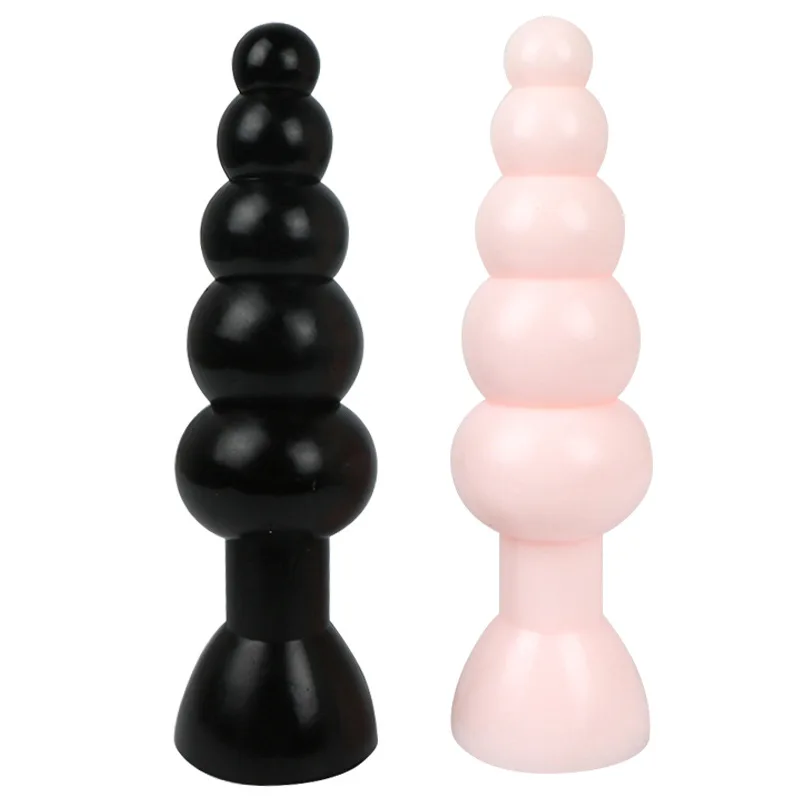 Huge Big Anal Beads Butt Plug G-Spot Stimulation Suction Cup Dildo Plugs Sex Toys for Women Prostate Massager For Men | Красота и