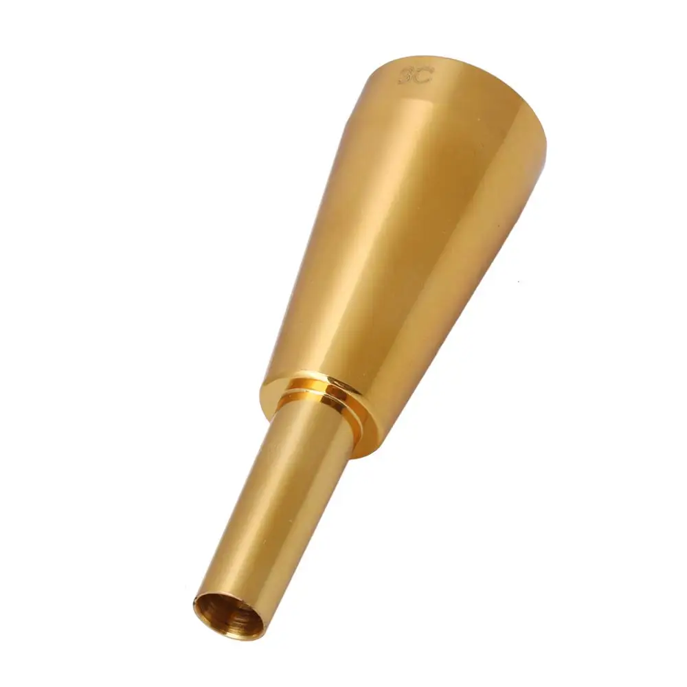 3C/5C/7C Silver/Gold Plated Trumpet Mouthpiece for Beginner Advancer