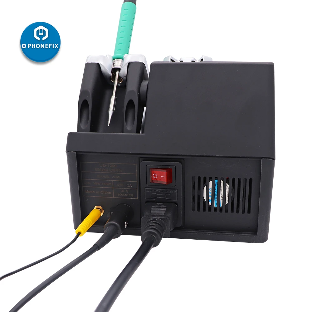 US $147.00 Jabe Ud1200 Soldering Station Intelligent Fast Heating Dual Channel Power Supply Heating System For Cell Phone Pcb Welding Tool