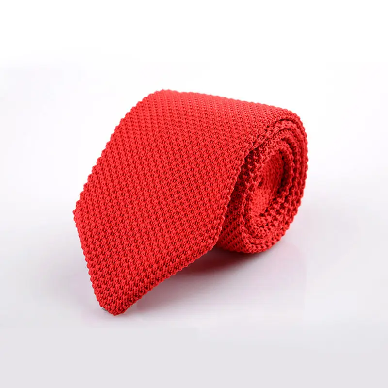 A-11 New Style Fashion Men's Solid Colourful Tie Knitted Woven Ties Necktie Normal Slim Classic Men's Suits Narrow Neckties - Цвет: A-11