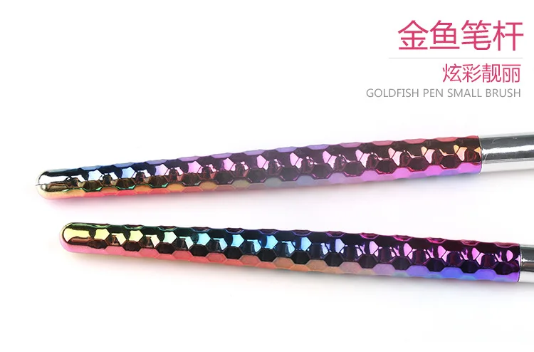 Маникюрный флуоресцентный маркер Золотая рыбка градиентный баррель в горошек Bracing проволочный карандаш для маникюра цветная ручка для