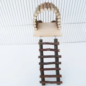

2Pcs Hamster Ladder Pavilion Toy Climbing Ladder Toy for Pet