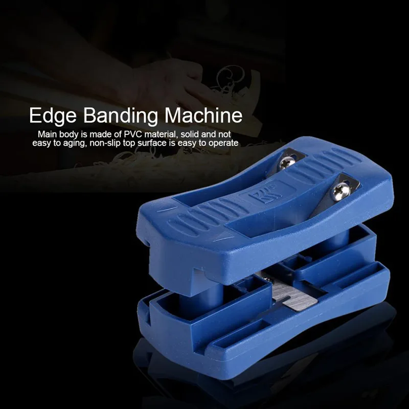 LAMEZIA Edgebanding Machine Double Edge Trimmer Wood Banding Guide Finishing Tool Carpenter Hardware For Woodworking