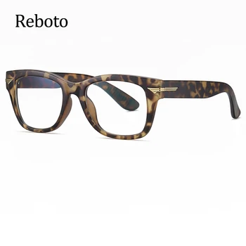 

Square Transparent Frame Glasses Anti Blue Fashion Big Frame Men's Glasses Frame Optical Prescription Eyeglasses